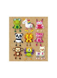 Avenir Sewing Pen Topper - Panda | DIY Pen Topper Friend Sewing Kit - Hours of Entertainment & Creativity | Tools & Instructions Included, Easy and Fun Activity for Kids +  - Image 3
