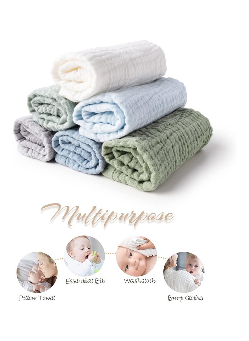 Pack Of 6 Baby Muslin Washcloths - pzsku/ZDCBEC88715BF00AAF175Z/45/_/1703668939/455c716c-9a97-4fd9-90bb-b341cea1a31d