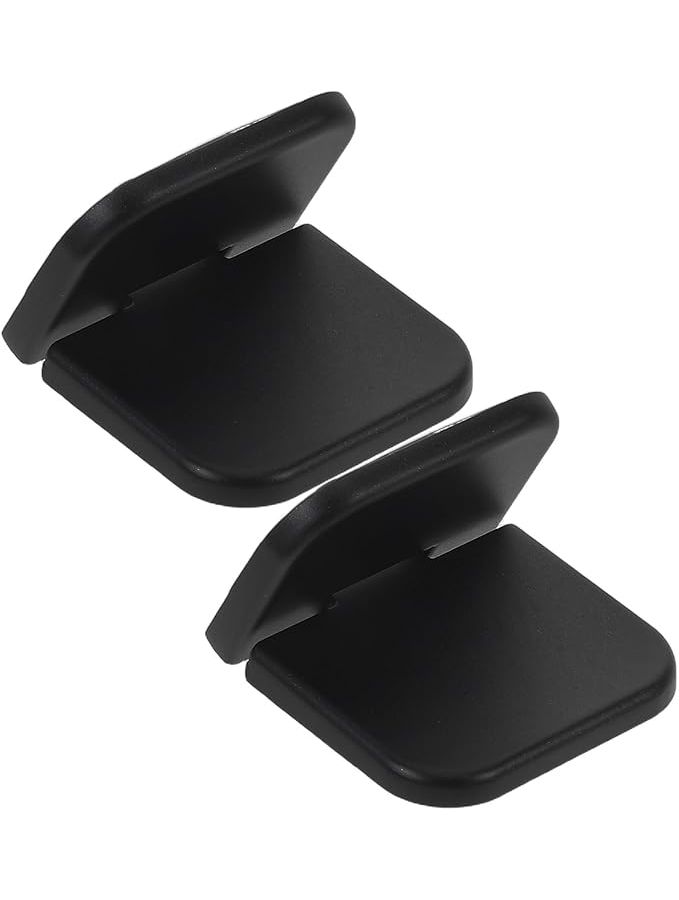 Self-Adhesive Portable Keyboard Riser Mini Laptop Stand Black for Desk - Image 1