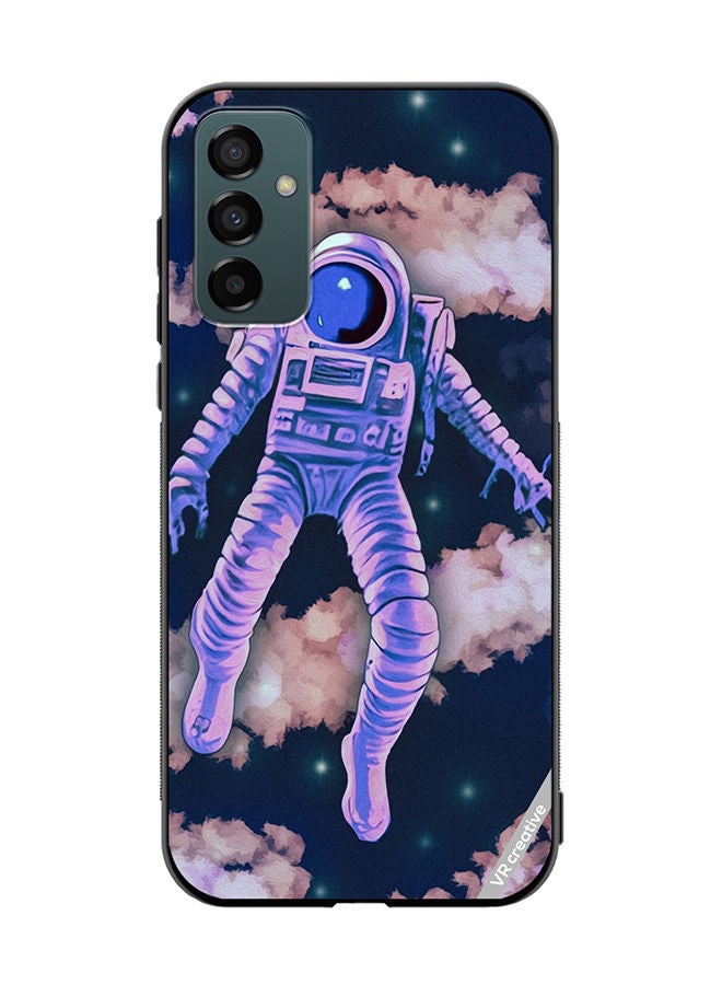 VR CREATIVE Protective Case Cover For Samsung Galaxy F13/M13 Retro Style Vibrant Space Scene Design Multicolour - Image 1