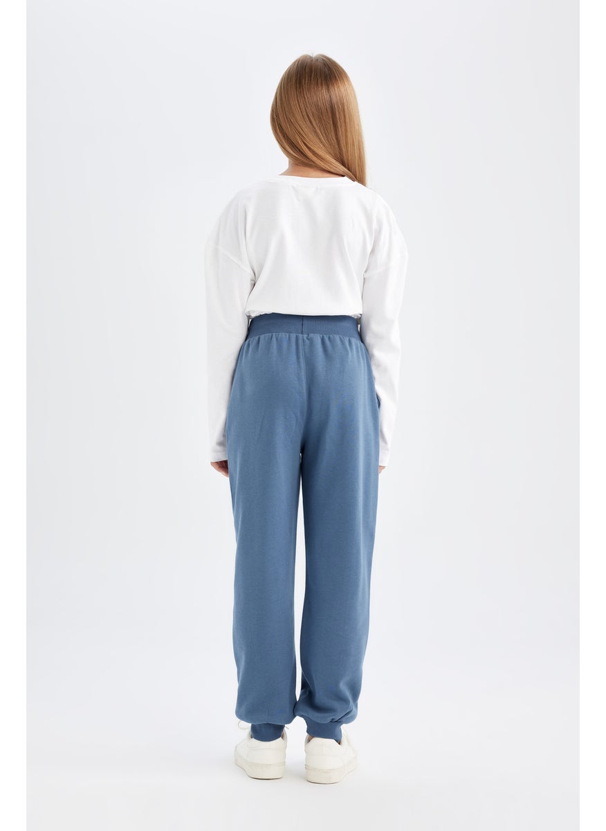 DeFacto - Girl Elastic Waist Basic Jogger Sweatpants - Image 1