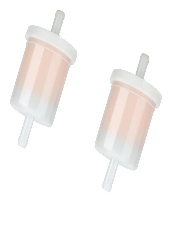 Liofairy 12581-43012 Fuel Filter For Kubota 13351-43010 12581-43010 12691-43010 Inline Diesel Gasoline Fuel Filter For Kubota BX2660 BX24D BX25 BX2660D BX2670 BX2350 BX2200 BX2230 ZD25 Lawn Mowers(2 pack) - Image 2