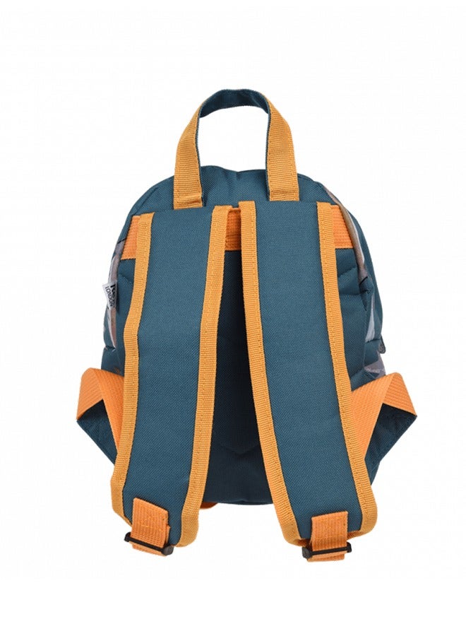 Rex London Sharks Mini Backpack for Boys and Girls – Ocean-Themed Kids Backpack for School, Daycare, and Adventures – Durable and Water-Resistant Toddler Bookbag with Shark Print - Image 3