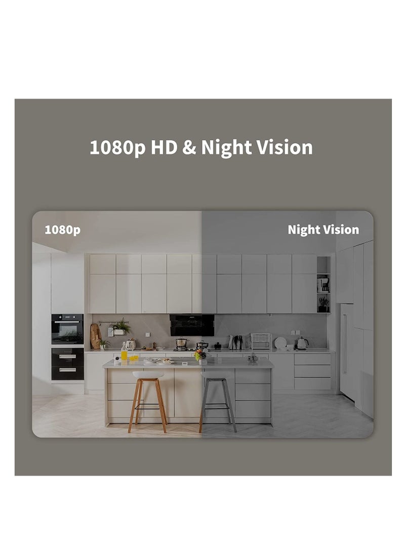 Aqara Security Camera Hub Indoor G2H Pro, 1080p HD Camera, Compatible with Apple HomeKit, Alexa, Google Assistant, Works with IFTTT - White - Image 4