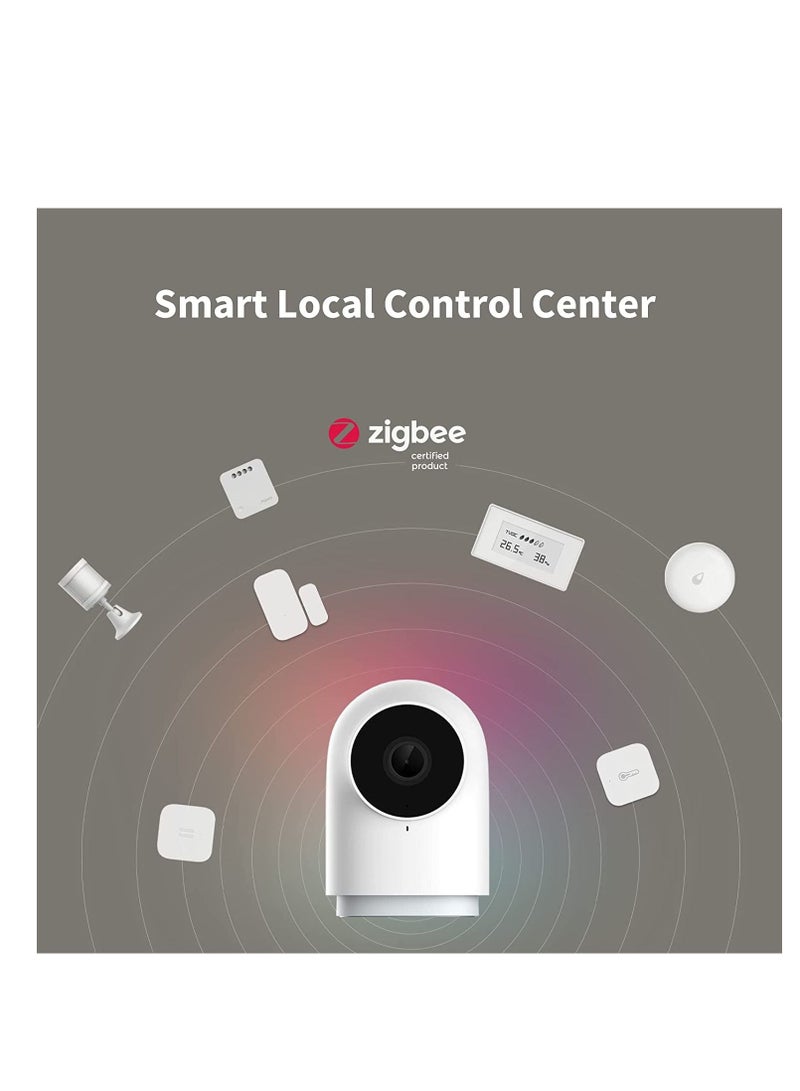 Aqara Security Camera Hub Indoor G2H Pro, 1080p HD Camera, Compatible with Apple HomeKit, Alexa, Google Assistant, Works with IFTTT - White - Image 5
