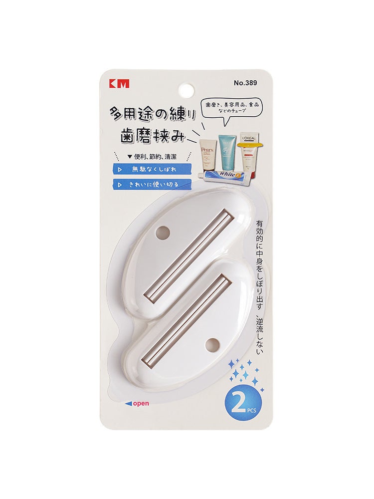 Creative Manual Toothpaste Squeezer Item No. 389-White 
