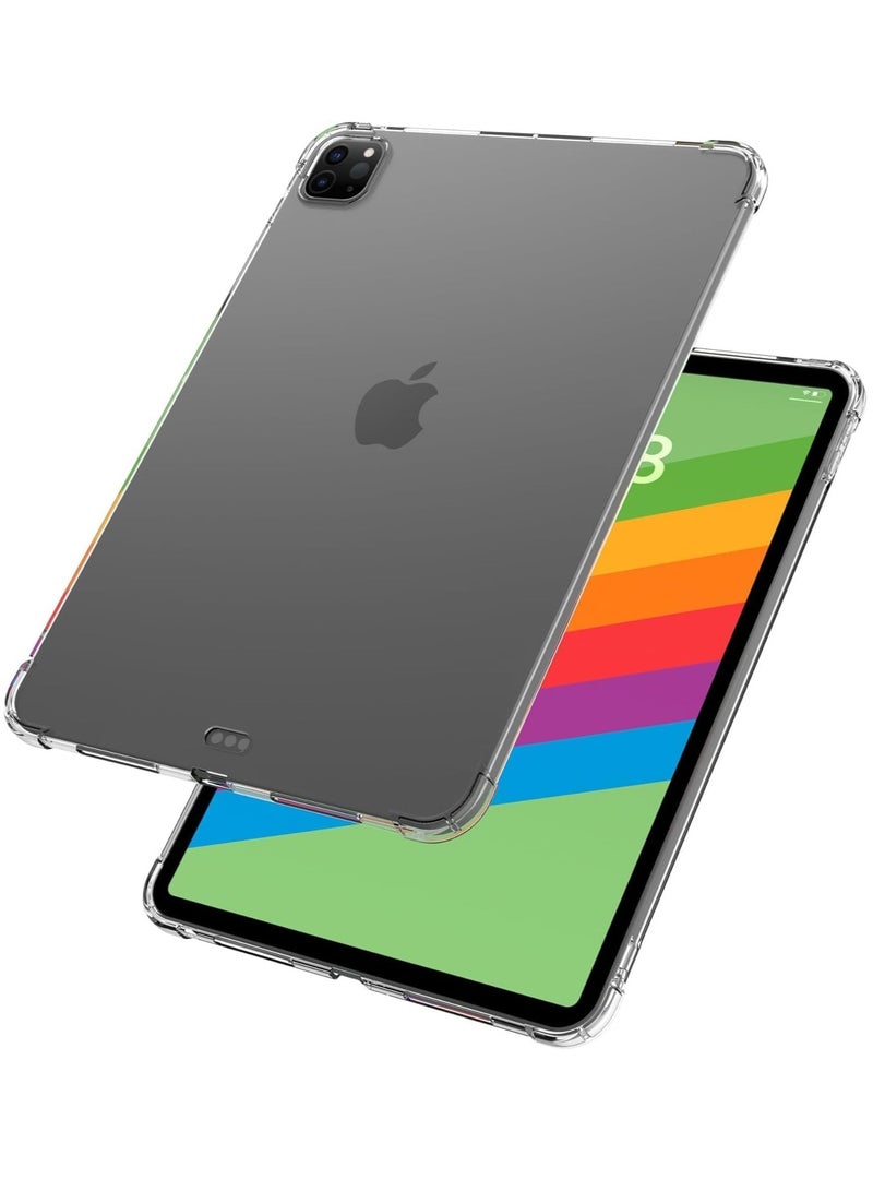 ELTRAZONE Soft TPU Protective Case for iPad Pro 13 Inch 2024, Lightweight, Anti-Scratch, Shockproof, Clear - Image 2