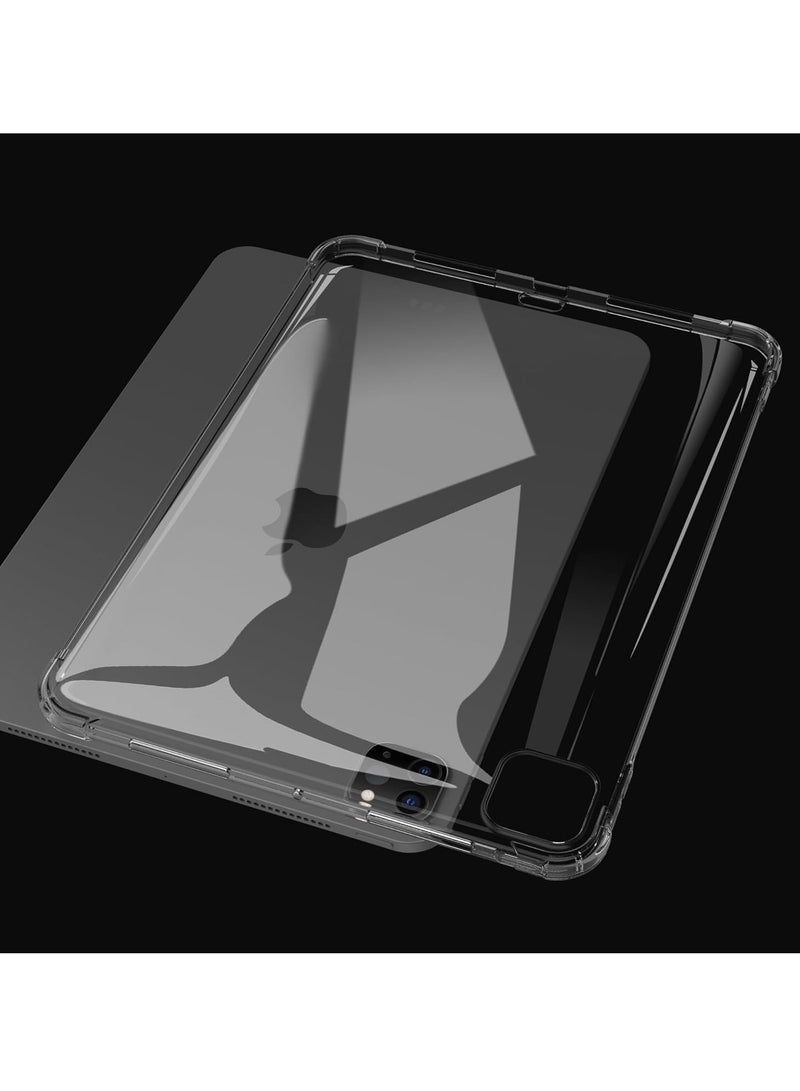 ELTRAZONE Soft TPU Protective Case for iPad Pro 13 Inch 2024, Lightweight, Anti-Scratch, Shockproof, Clear - Image 4