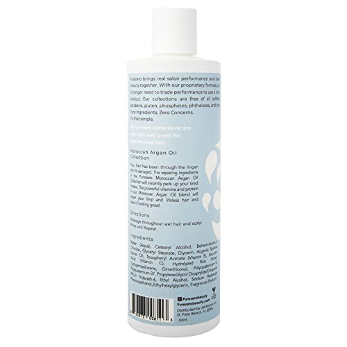 Purezero Conditioner Moroccan Argan Oil, 12 Fl Oz - Image 2