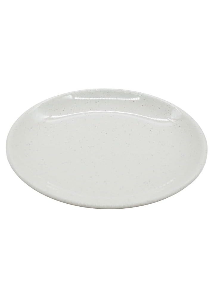 AKDC Melamine Coupe Plate Light Stone 8 Inch - Image 3