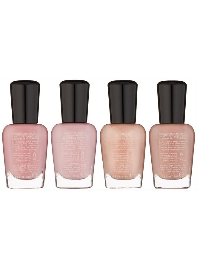 Zoya Polish Quad Nail Polish, Under The Mistletoe, 0.5 Fl Oz (Pack of 4) - Image 2