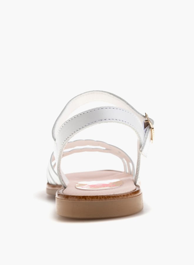 Pablosky Girls Strap Sandals With Buckle Closure  - Image 3