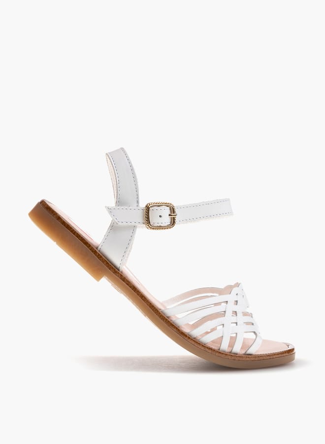Pablosky Girls Strap Sandals With Buckle Closure  - Image 5