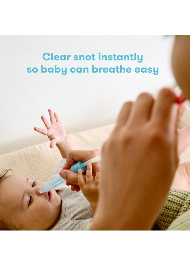 SnotSucker for Baby, Nasal Aspirator for Allergy Relief + Congestion Relief with 24 Extra Hygiene Filters - Image 3