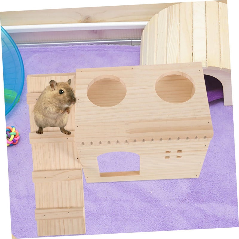 Cozy Hamster Hideaway Sleeping Nest for Dwarf Guinea Pigs Solid Smooth Finish - Image 5