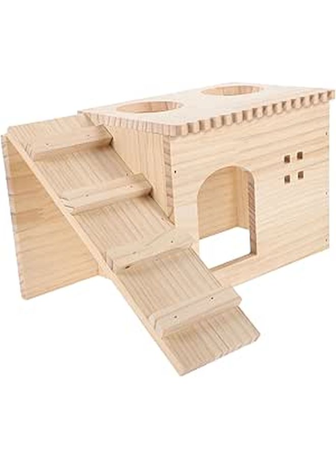 Cozy Hamster Hideaway Sleeping Nest for Dwarf Guinea Pigs Solid Smooth Finish - Image 1