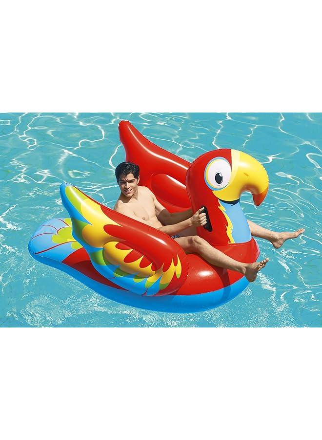 بست واي لعبة ركوب الببغاء المرح للجنسين متعددة الألوان - Image 2