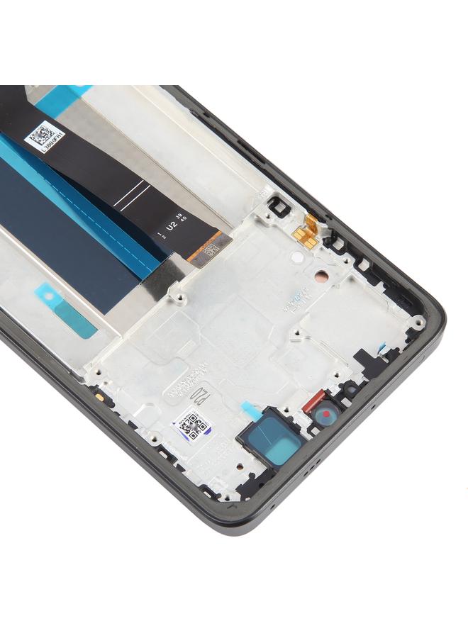 Replacement For Xiaomi Redmi Note 13 Pro+ Original AMOLED Material LCD Screen Digitizer Full Assembly with Frame Black - Image 5
