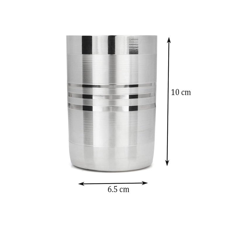 ZORROW MART طقم أكواب زورو مارت من الفولاذ المقاوم للصدأ 6 قطع - Image 4
