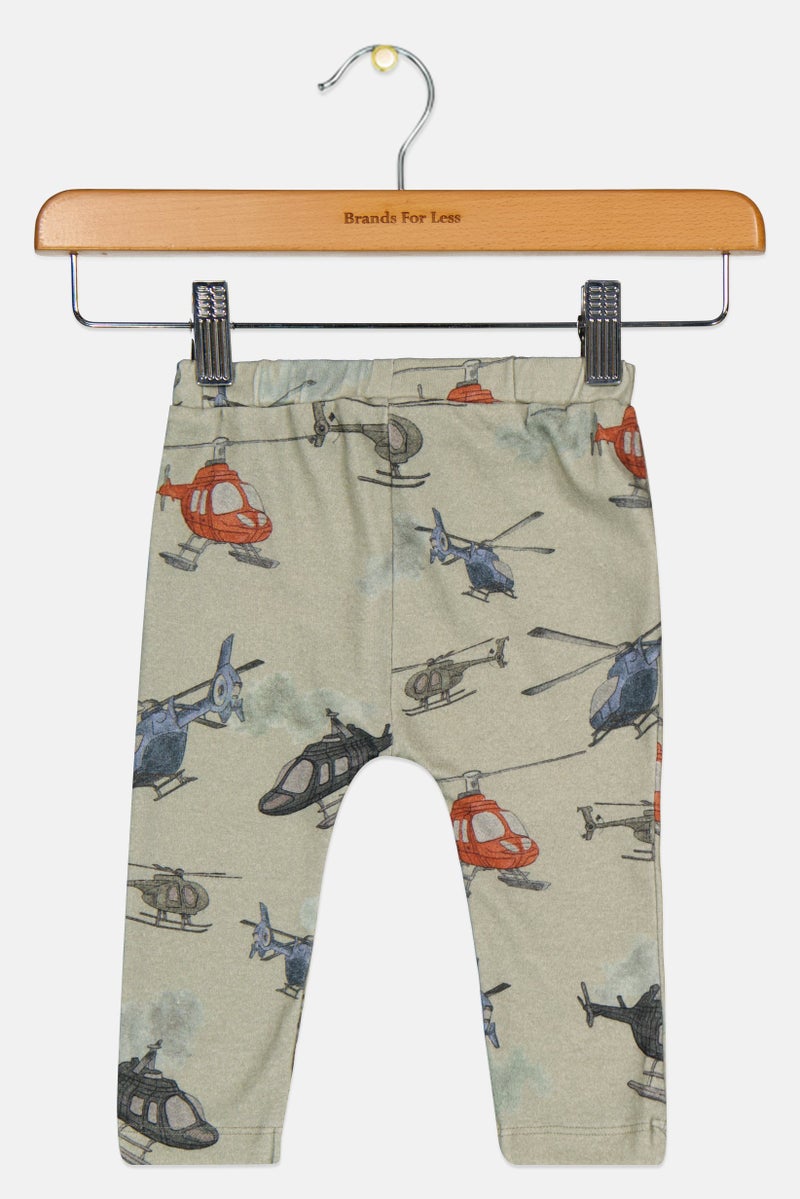 NAME IT Toddlers Boy Graphic Print Pants, Multicolor - Image 2