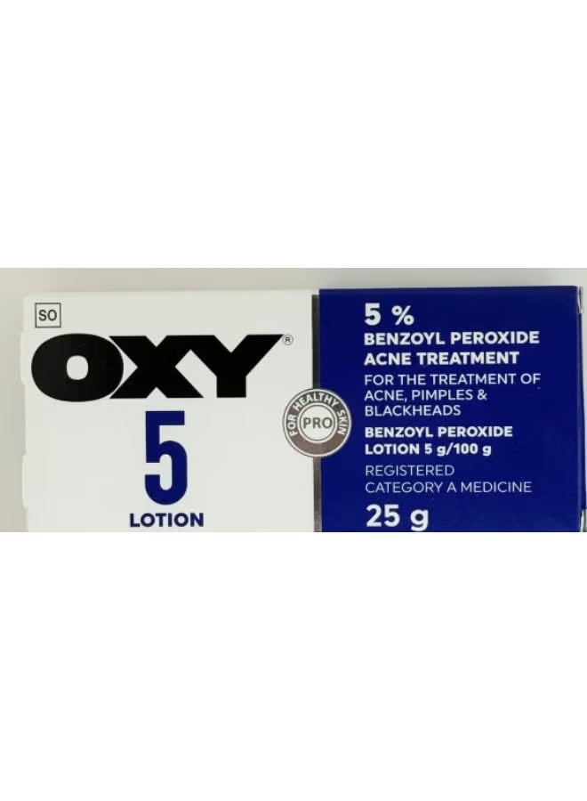 OXY 5 LOTION 5% 25G