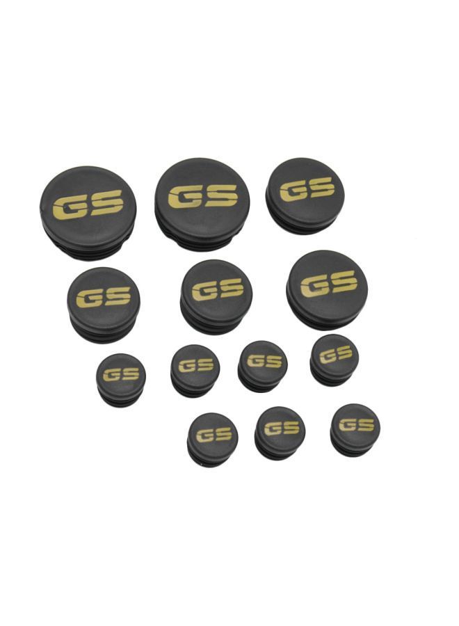 NIBEMINENT 13-Piece Replacement Hole Frame Protective Cover For BMW R1200GS LC Adventure (2013-2016) - Image 1