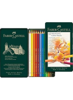 Polychromos Color Pencil 12 Pieces Assorted Colour