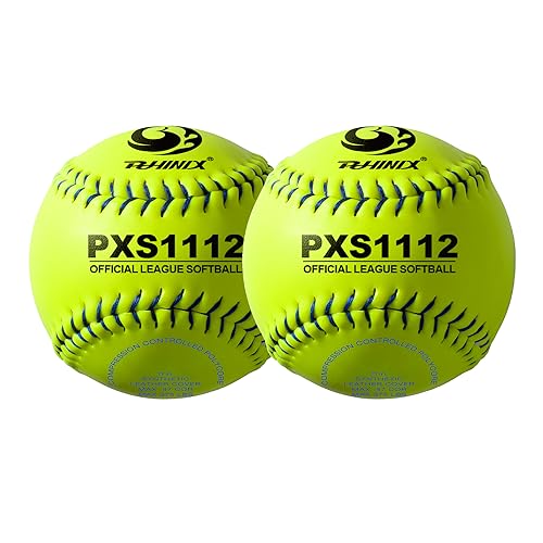 PHINIX Practice Fast-Pitch Softball Official Size and Weight Professional Quality (PXS1112-2Pack) - Image 5