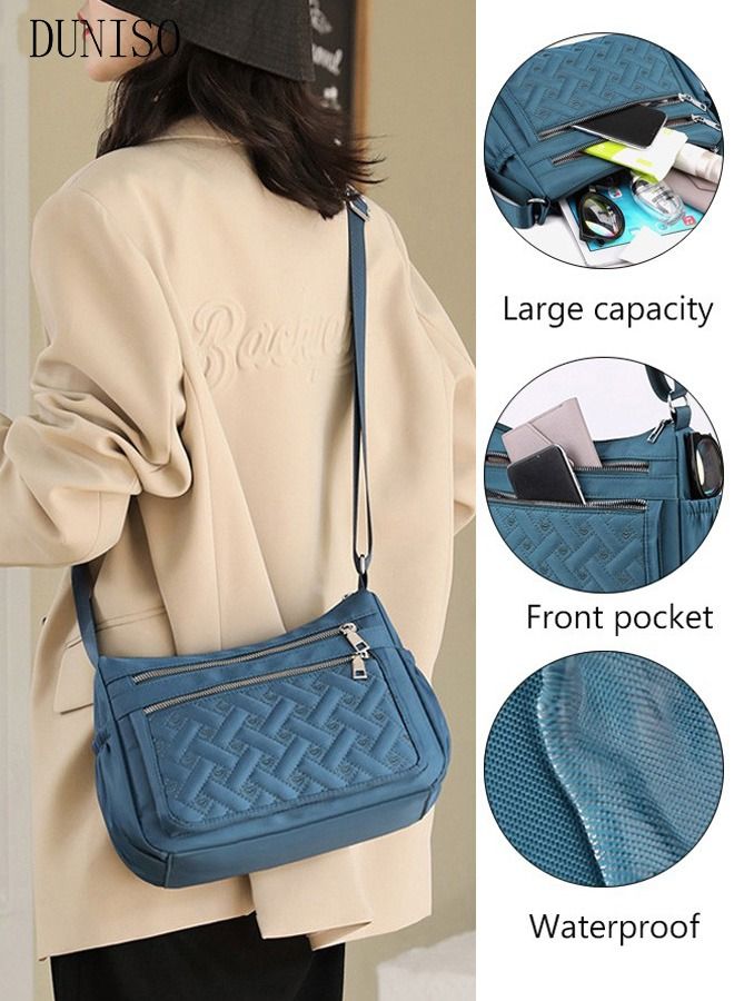 DUNISO Fashionable Crossbody Bags For Women Small Over The Shoulder Saddle Purses And Cross Body Handbags For Travelling Shopping - Image 1