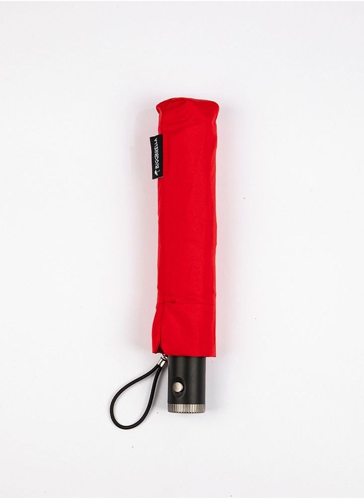 BiggBrella - Red Umbrella With Led Torch Handle Durable - Image 1