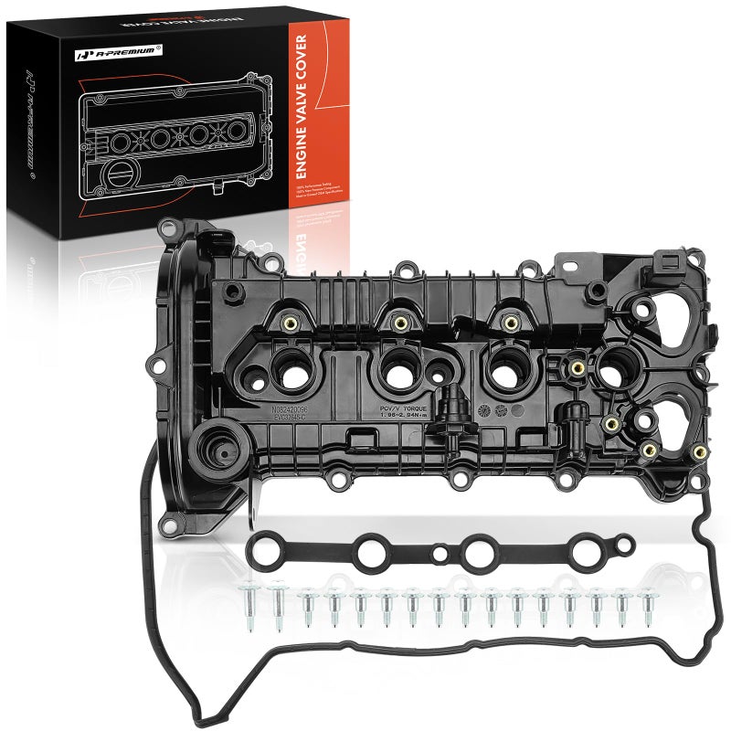 APremium Engine Valve Cover Compatible with Nissan Versa 20202022 16L Kicks 20182024 16L Kicks ePower 2023 12L