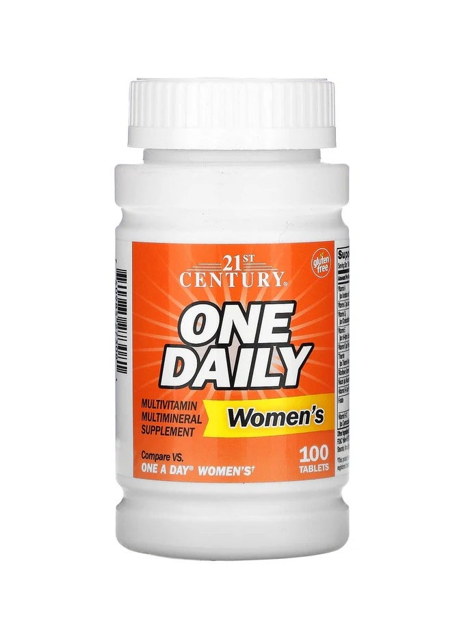 21st CENTURY One Daily Women'S Health 100 Tablets 