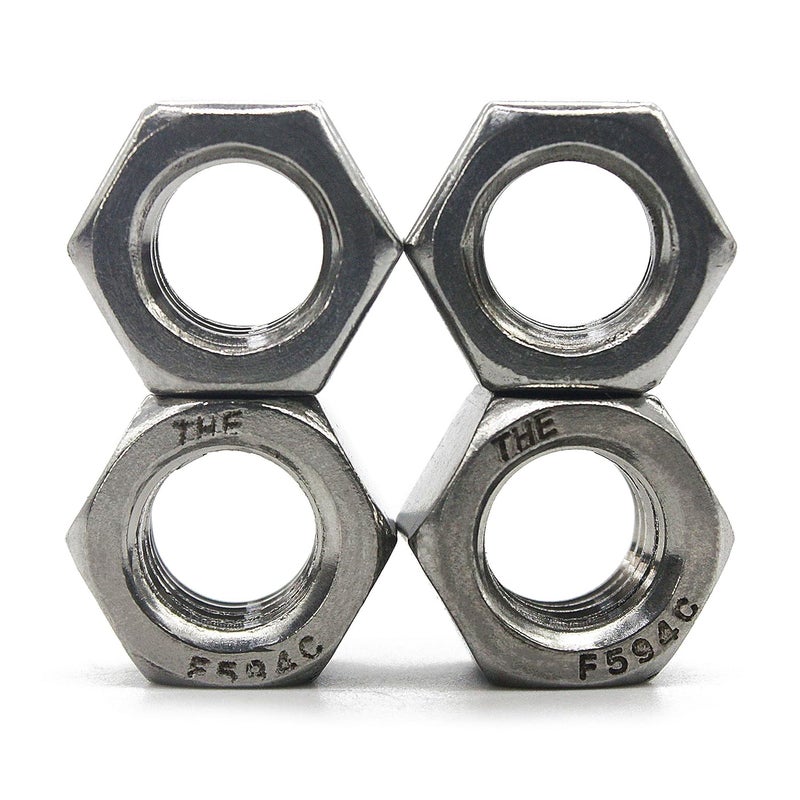 Fullerkreg 3/8"-16 Stainless Hex Nut, by Bolt , 304 18-8 Stainless Steel Nuts,Quantity 25 - Image 2