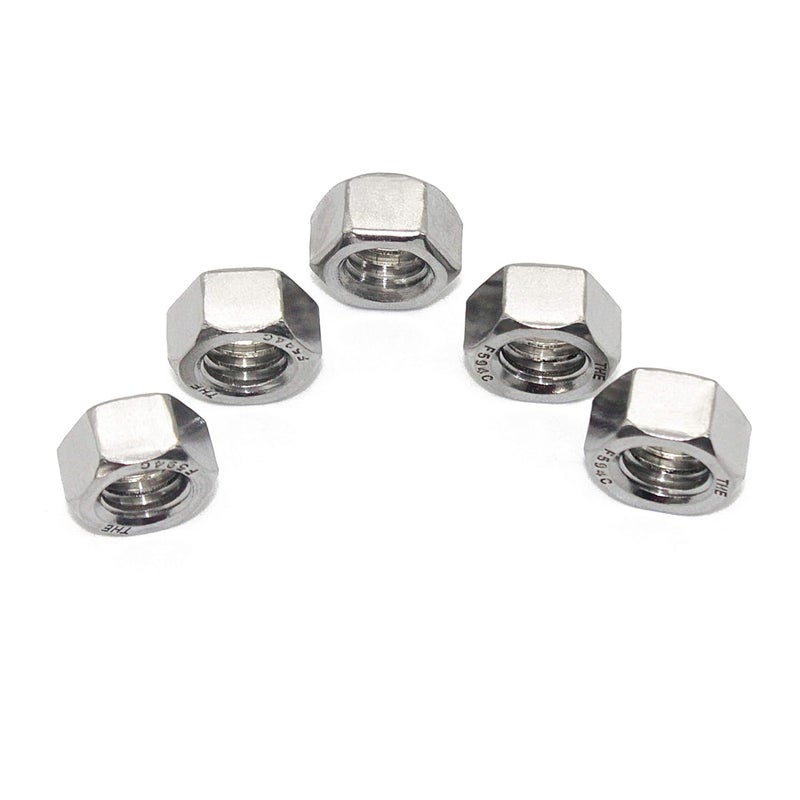Fullerkreg 3/8"-16 Stainless Hex Nut, by Bolt , 304 18-8 Stainless Steel Nuts,Quantity 25 - Image 3