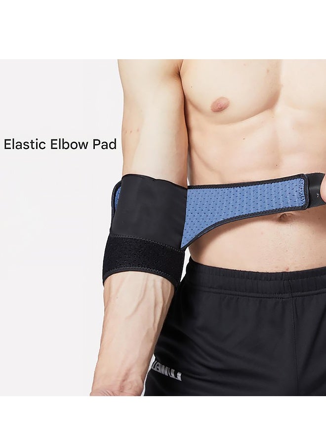 Adjustable Elbow Brace for Men & Women - Instant Pain Relief for Tennis Elbow, Golfer’s Elbow, Tendonitis & Arthritis - Advanced Support for Weightlifting, Gym, Sports Injury Recovery & Daily Use - Image 2