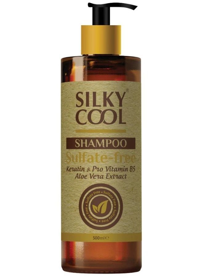 Silky Cool Silky Cool 100% Sulfate-Free Gentle Cleansing Shampoo 500ml 