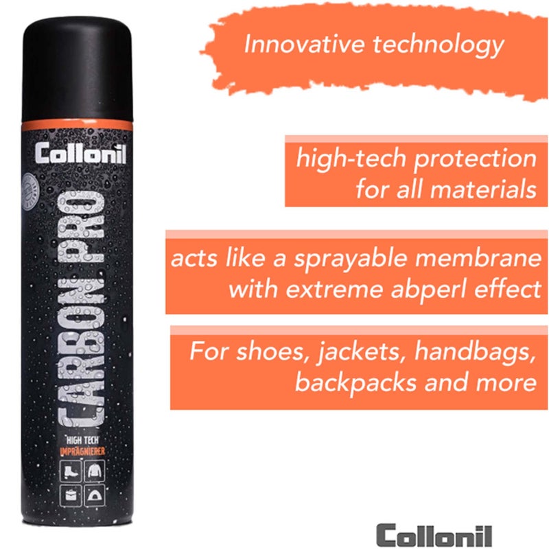 Collonil Carbon Pro XL â€“ Universal Shoe Protector Spray 13.5 fl oz â€“ Waterproof & Stain-Resistant â€“ PFAS-Free Suede Protector for Shoes, Boots, Backpacks, Jackets & Tents â€“ Made in Germany - Image 4