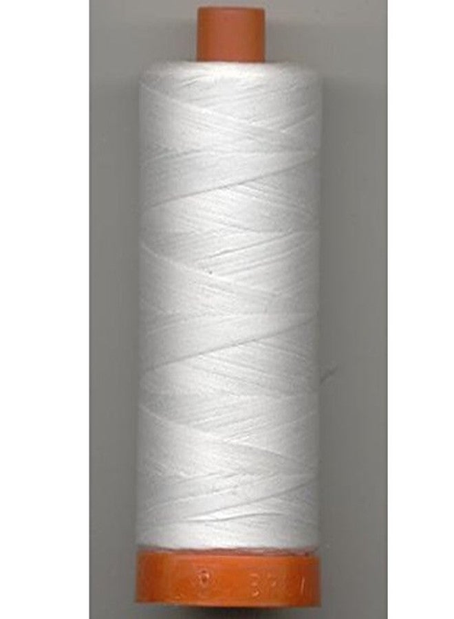 Aurifil 50wt Cotton 1,422yd - White - Image 2