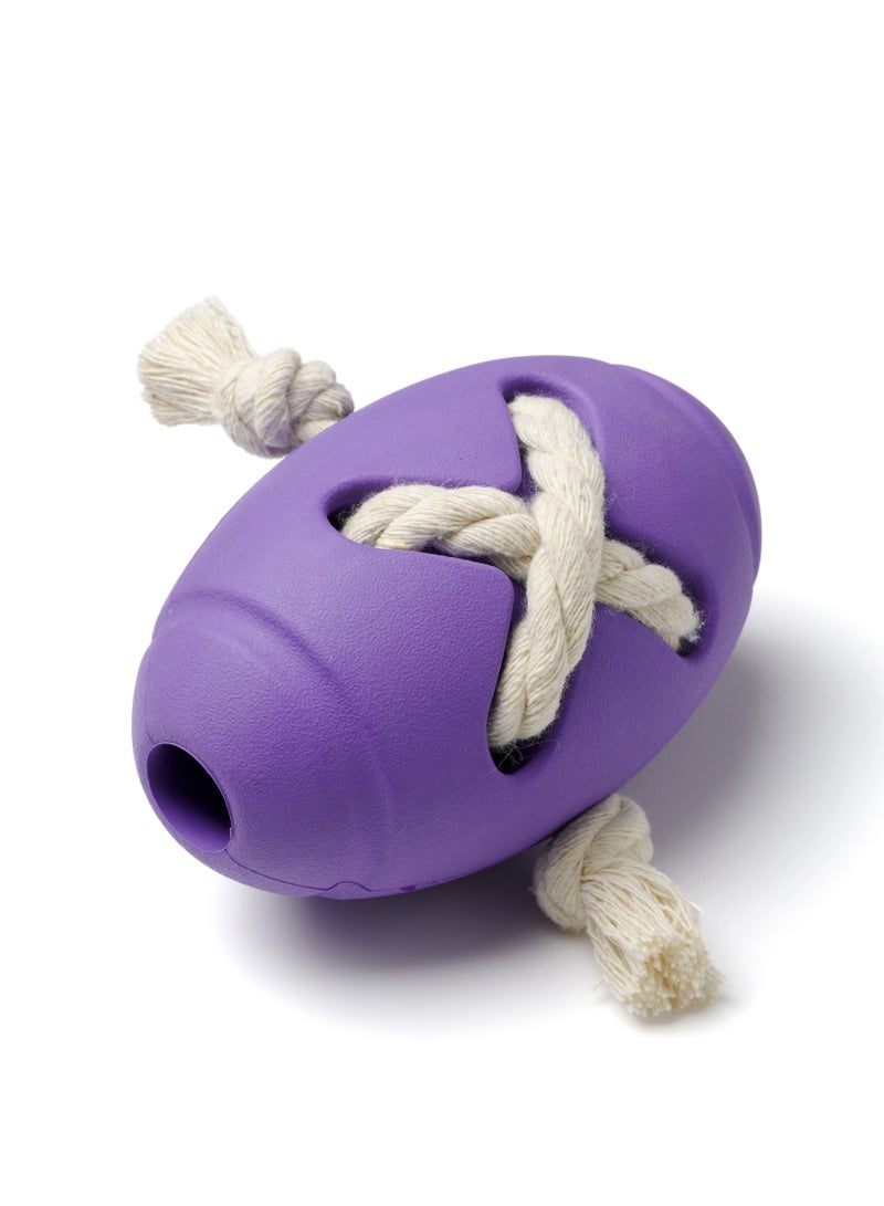 GULFLINK Non Toxic Natural Rubber Squeaky Toy For Dogs Purple - Image 3
