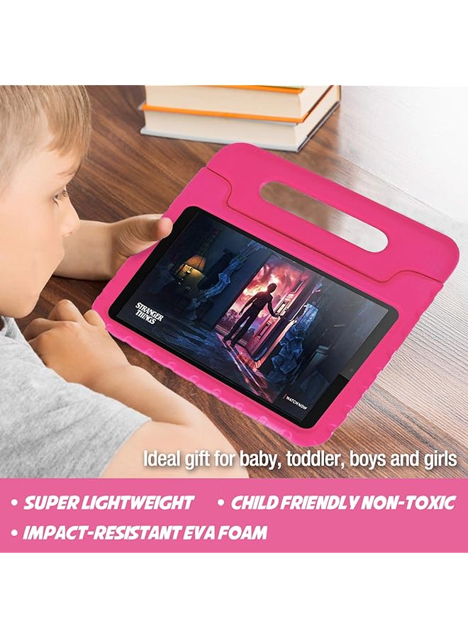 Procases Kids Case For Lenovo Tab M8 4Th Gen 2023 3Rd Gen 2022 Hd Lte 2021 Tab M8 Hd Smart Tab M8 Tab M8 Fhd 2019 Lightweight Shockproof Kids Friendly Case For Lenovo Tab M8 Tablet 8 Inch -Magenta - Image 3