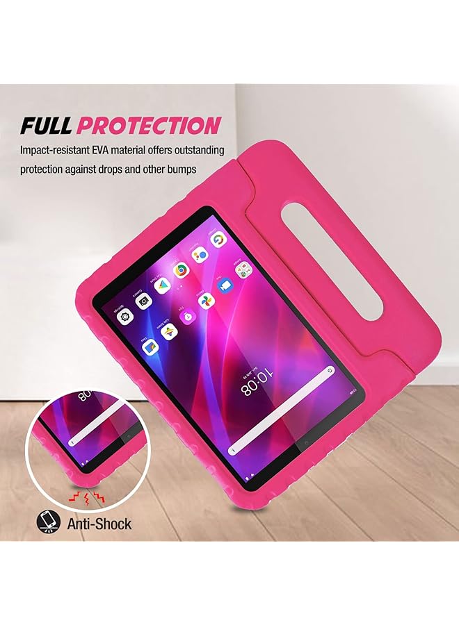 Procases Kids Case For Lenovo Tab M8 4Th Gen 2023 3Rd Gen 2022 Hd Lte 2021 Tab M8 Hd Smart Tab M8 Tab M8 Fhd 2019 Lightweight Shockproof Kids Friendly Case For Lenovo Tab M8 Tablet 8 Inch -Magenta - Image 4