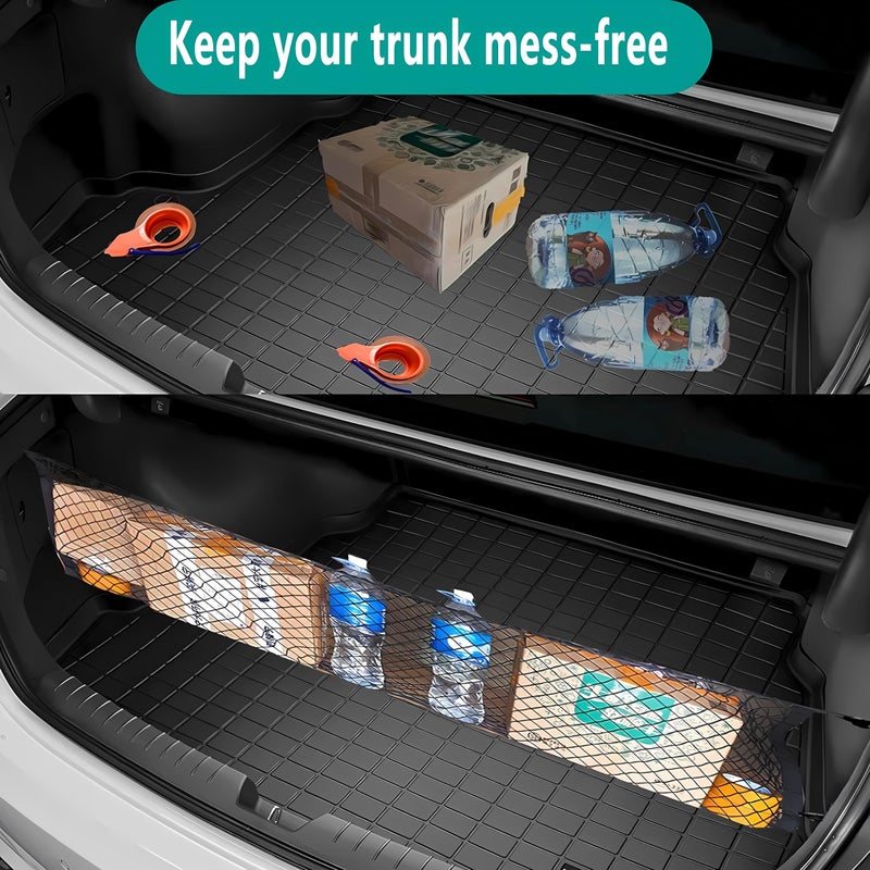 Leezhen Trunk Cargo Net Compatible with Ford Bronco Sport 2021 2022 2023 2024 2025 - Image 4