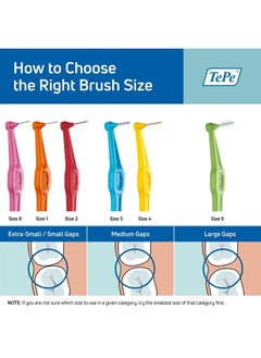 Tepe Interdental Brush Angle, Angled Dental Brush for Teeth Cleaning, Multi Pack  - Image 4