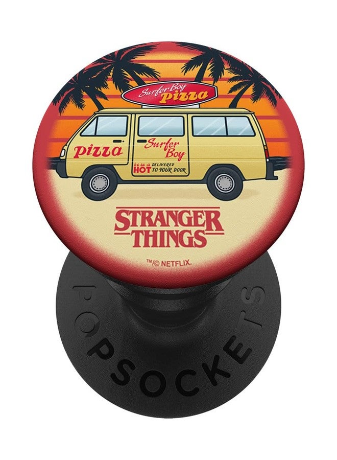 Stranger Things سترانجر ثينغز 4 لوجو فانيلا بيتزا سرفر بوي هوت دليفريد فان بوب سوكيتس ستاندرد بوب جريب - Image 1