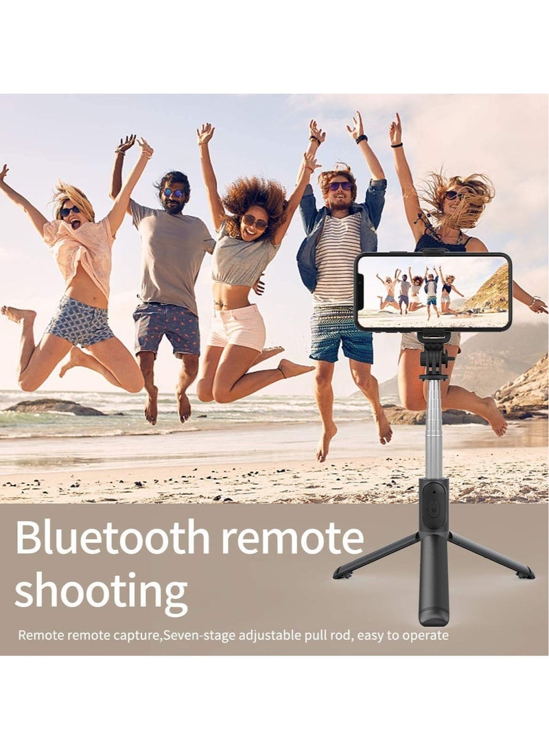 Selfie Stick Tripod, Extendable Selfie Stick with Detachable Wireless Remote and Tripod Stand Selfie Stick for iPhone 11/12/13 Pro Max/X/XS/XR/8/8P/7/7P/6s/6 - Image 2