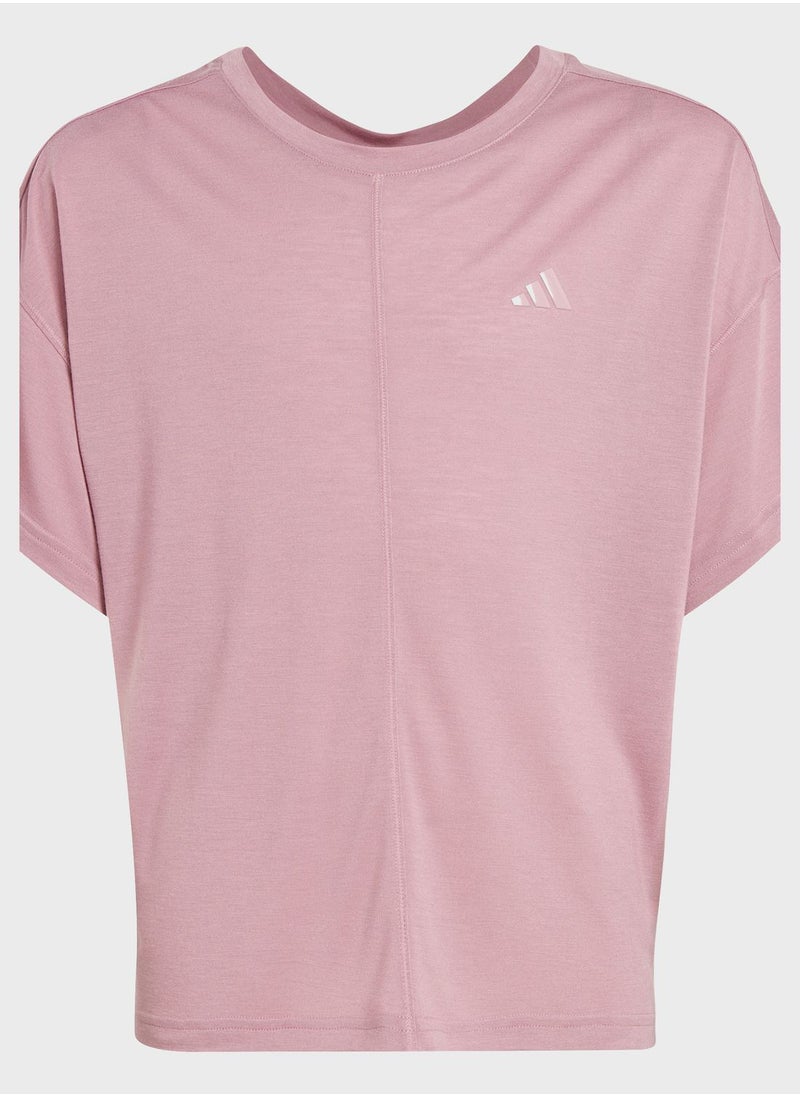 Adidas - Yoga Aeroready Loose T-Shirt - Image 1