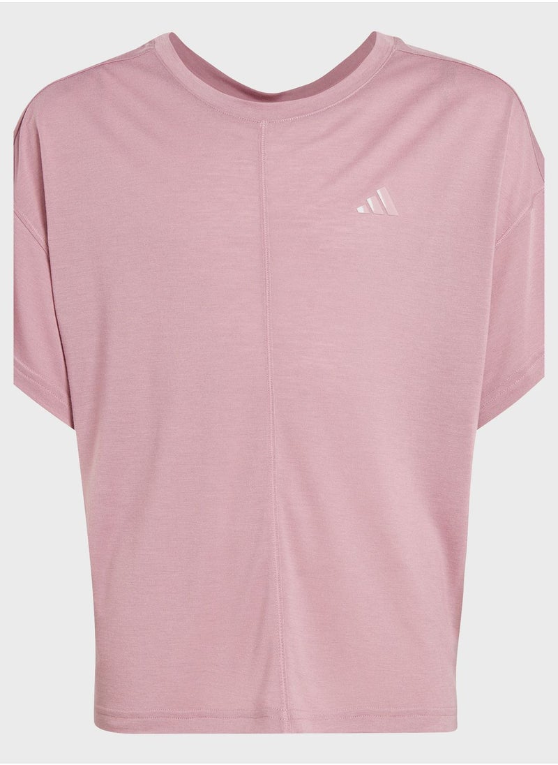 Adidas - Yoga Aeroready Loose T-Shirt - Image 1