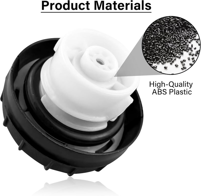 TESHITVLOG Gas Cap, Fuel Cap Fit For Chevrolet GMC Buick Cadillac Vehicles, Replaces GT195 22591476 Fuel Tank Filler Cap Anti topple design - Image 4