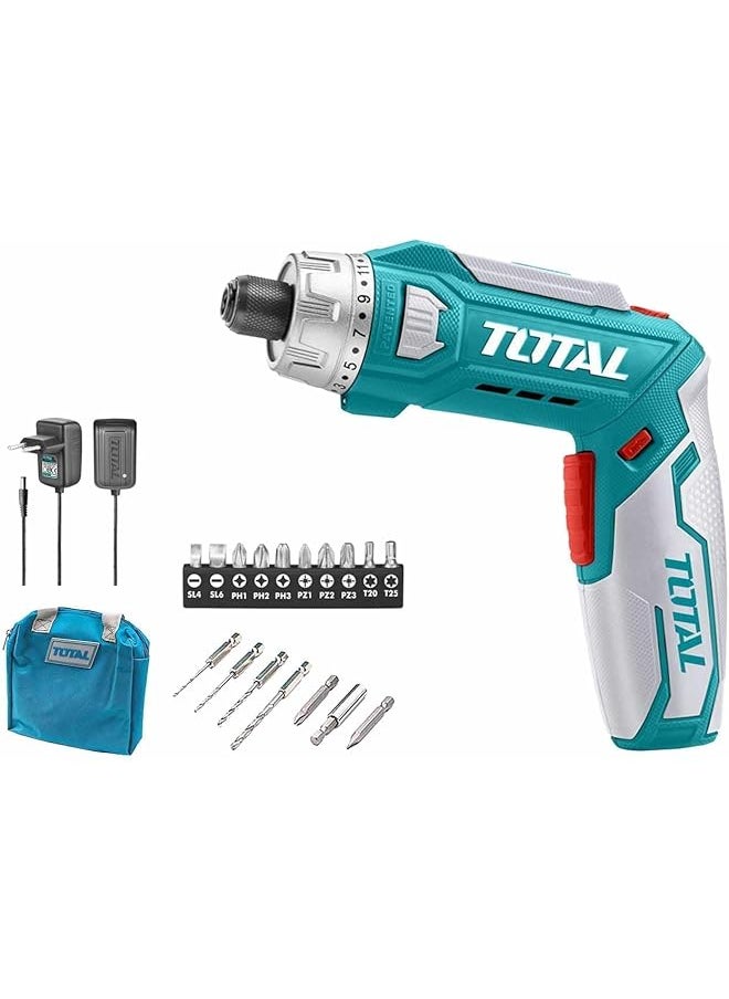 Total Tools - Cordless Screwdriver Lithium Ion 8V Tsdli0802 - Image 1