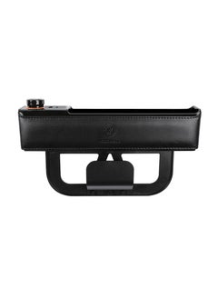 Maxwell Electronics Maxwell Car Charger Organizer with USB-A Quick Charge Compatible with iPhone 16 Pro Max, Samsung S25 Ultra, Laptop, Tablet, etc. Secure Fit for Automobile, Durable Leather, Easy Organization (Black)  - Image 1